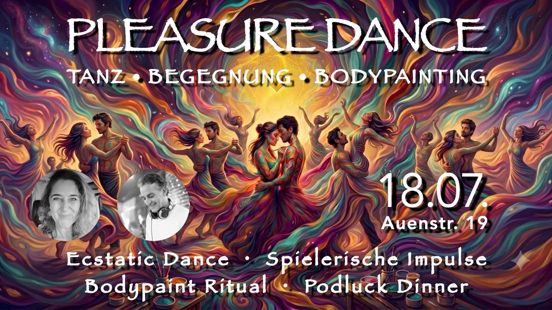 ✨ PLEASURE DANCE ✨ Tanz • Begegnung • Bodypainting - Glockenbachviertel